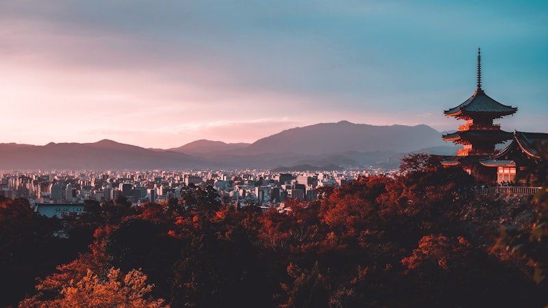 Kuil Fushimi Inari di Kyoto Jepang